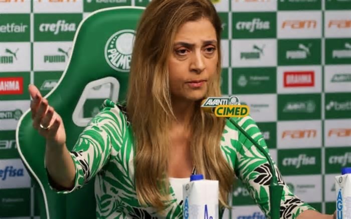 A declaração de Leila Pereira direcionada a Conmebol
