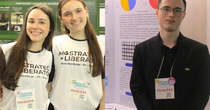 Com projetos na área da medicina e sustentabilidade, estudantes gaúchos vão a feira internacional de ciência e tecnologia