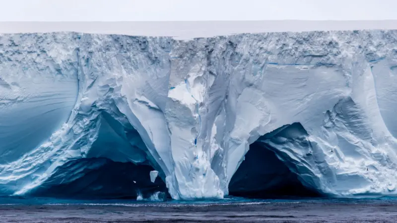 Maior iceberg do mundo encalha em ilha remota que pertence ao Reino Unido