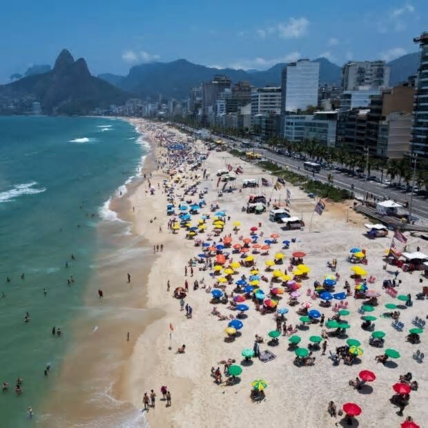 Avanço do mar ameaça praias do RJ com efeitos do aquecimento global