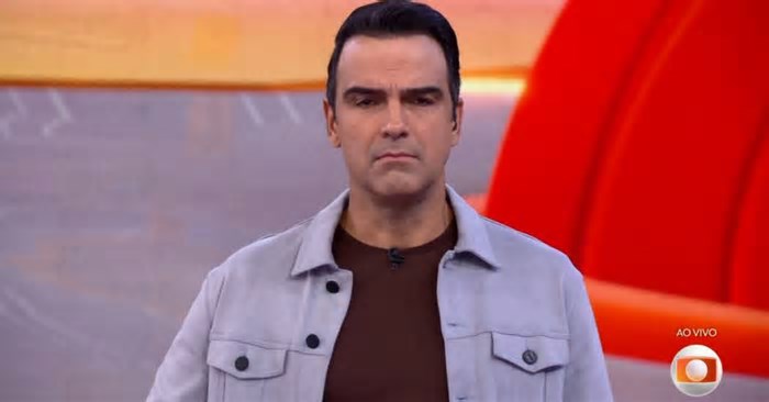 Tadeu Schmidt joga ‘água fria’ na rara chance do ‘BBB25’ esquentar
