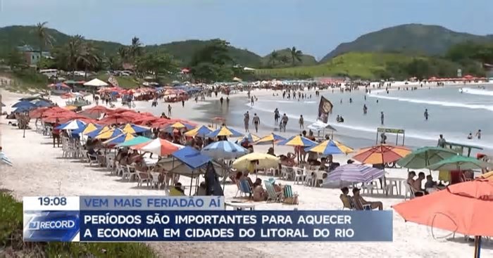 Feriados prolongados aquecem a economia em cidades do litoral do Rio em 2025