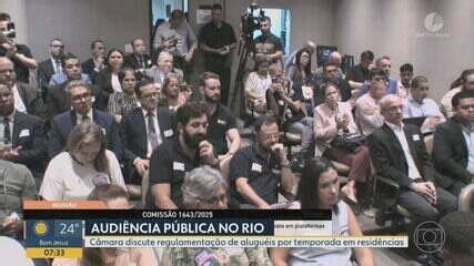 Câmara Municipal do Rio discute regulamentação do aluguel de casas e apartamentos por temporada