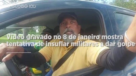 Vídeo gravado no 8 de janeiro mostra tentativa de insuflar militares a dar golpe
