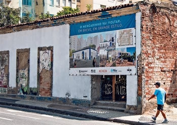 Justiça do Rio nega suspensão das obras do Mercadinho São José
