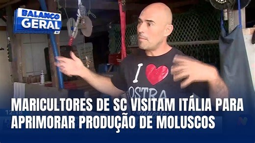 Maricultores de SC trocam experiências com a Itália para melhorar a produção de moluscos”