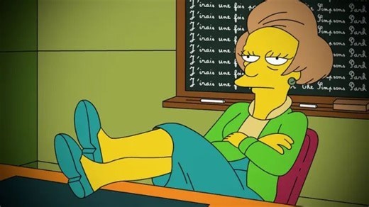 É assim que a Srta. Krabappel de Os Simpsons ficaria se fosse humana!