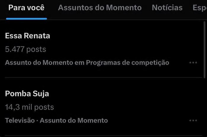 O que é 'pomba suja', termo usado por Vinícius no 'BBB 25' para falar sobre Renata? Veja o significado da expressão baiana!