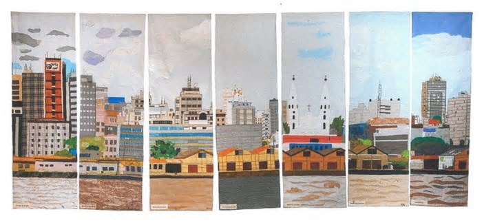 Centro Cultural da UFRGS recebe mostra de tapeçarias com cenários de Porto Alegre