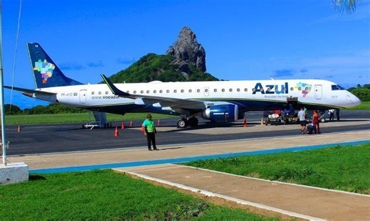 Companhias aéreas anunciam voos com jatos para Fernando de Noronha