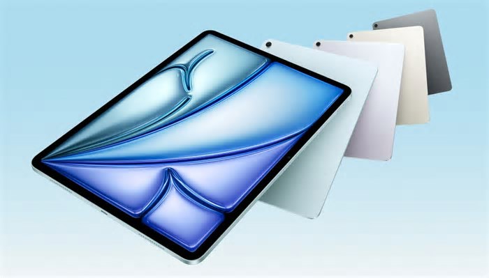 Apple lança novo iPad Air com recursos de inteligência artificial e chip mais rápido
