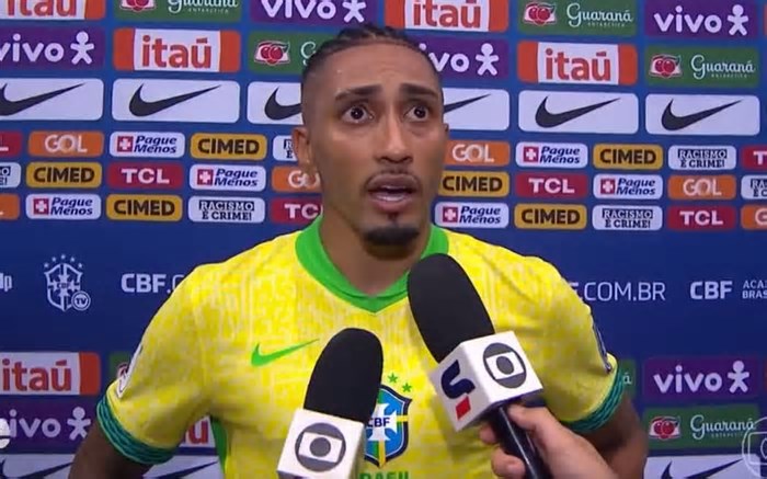 Raphinha justificou polêmica e disse que foi 'mal traduzido', afirma jogador da Argentina
