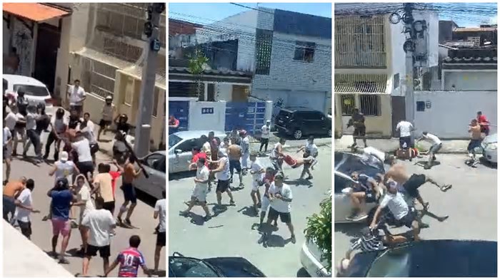 Dez torcedores do Ceará e do Fortaleza são proibidos de frequentar jogos dos times após prisão por briga generalizada