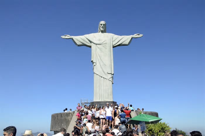 Cristo Redentor foi o atrativo brasileiro mais buscado no exterior em 2024