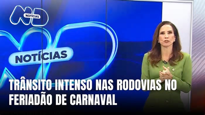 Feriadão de Carnaval: trânsito continua intenso nas rodovias