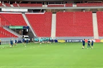 Wesley treina como titular em Brasília; veja o provável Brasil para enfrentar a Argentina