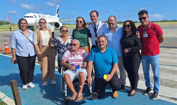 Fernando de Noronha recebe primeiro voo comercial em aeronave de grande porte após conclusão de reforma da pista do aeroporto