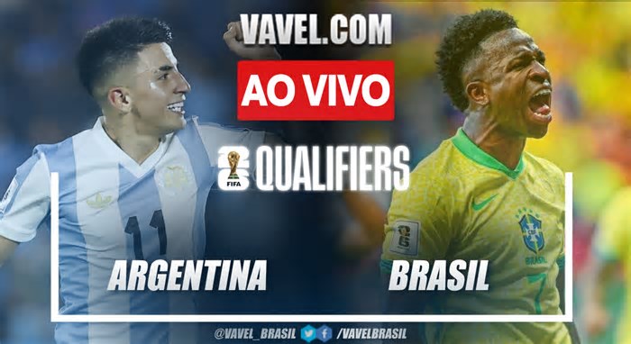 Argentina x Brasil AO VIVO, onde assitir ao jogo em tempo real pela Eliminatórias Copa do Mundo de 2026