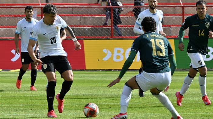 Sem gols, Bolívia e Uruguai empatam pelas Eliminatórias Sul-Americanas
