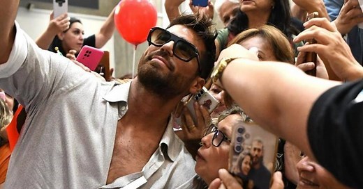 “O Rio de Janeiro sabe como receber”, diz astro turco em visita à cidade
