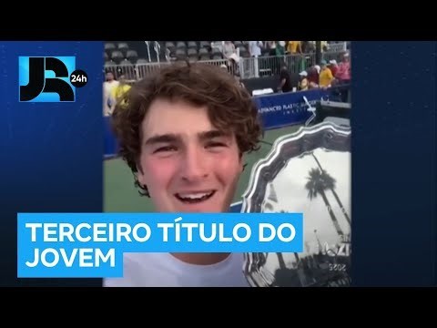 Brasileiro João Fonseca entra no top 60 mundial do tênis após terceiro título em 2025