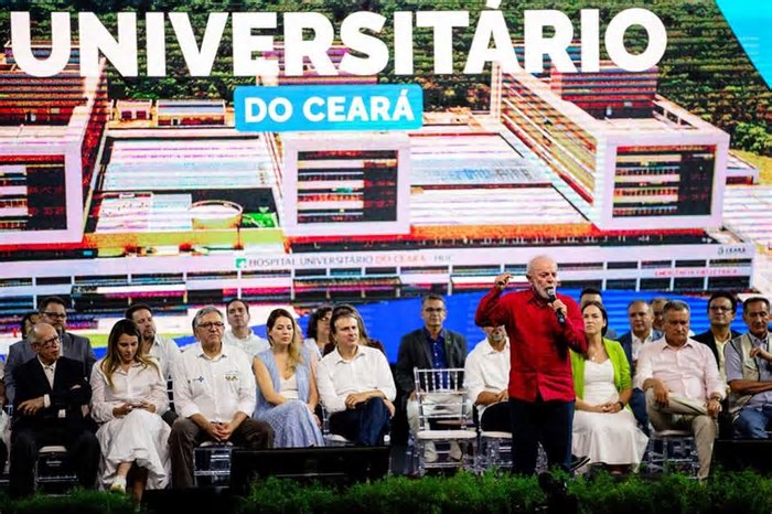 Em 1º vinda ao Ceará em 2025, Lula inaugura Hospital Universitário que começa a receber pacientes nesta quarta (19)