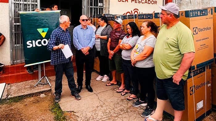 Sicoob expõe campanha promovida em prol das comunidades do Rio Grande do Sul