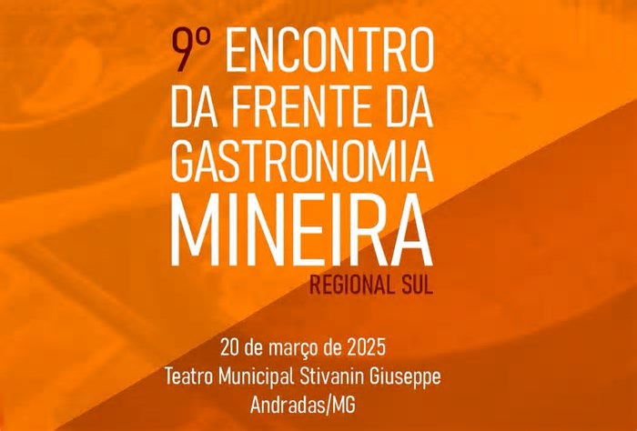 Andradas sediará o 9º Encontro da Frente da Gastronomia Mineira