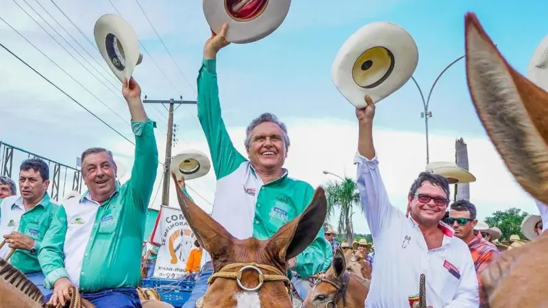A estratégia de Caiado para tentar ocupar vácuo de Bolsonaro nas eleições de 2026