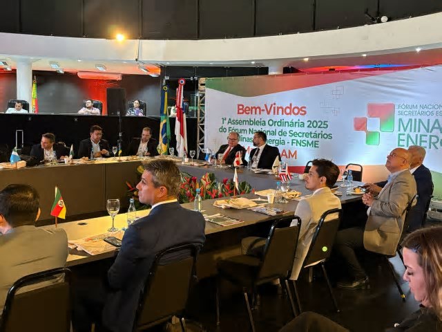 Sedetec representa Sergipe no Fórum Nacional de Secretários de Minas e Energia