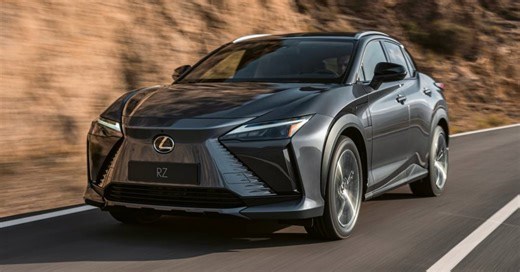 Lexus RZ chega ao Brasil este ano como o primeiro carro elétrico da marca