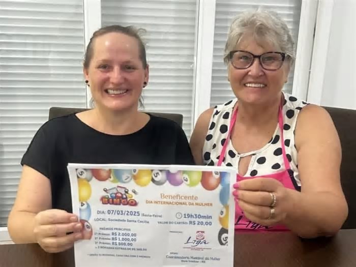 Bingo da Liga Feminina é nesta sexta-feira em Dois Irmãos