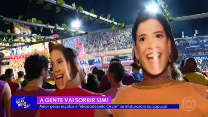 Foliões cariocas comemoram prêmio do Oscar de 'Ainda Estou Aqui' em clima de copa; VÍDEO
