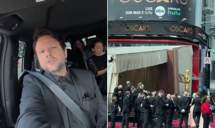Selton Mello mostra chegada ao Oscar, procura por assentos e mais bastidores da premiação; confira o vídeo