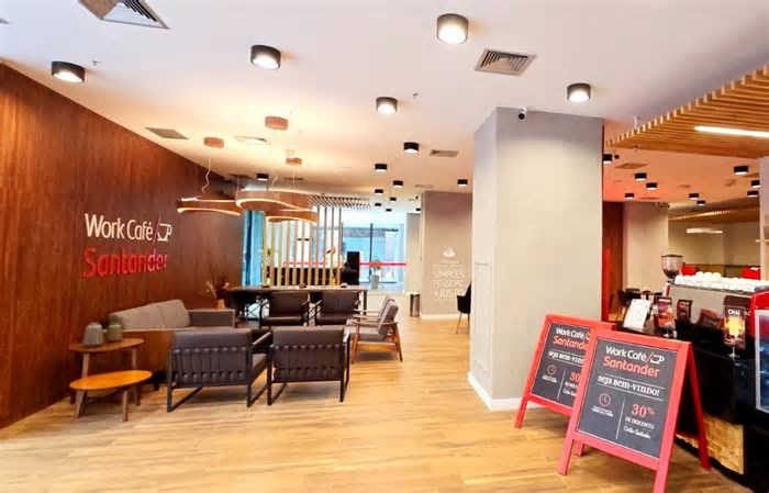 Santander terá mais duas unidades 'café-agência' no Rio de Janeiro