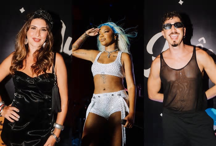 Fernanda Paes Leme, Johnny Massaro e mais famosos curtiram Festival Auê no Carnaval do RJ