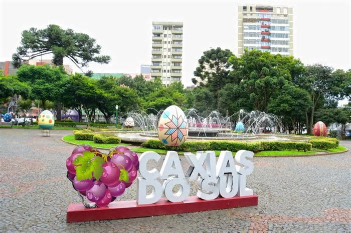 2ª Páscoa de Caxias do Sul vai colorir a praça Dante Alighieri