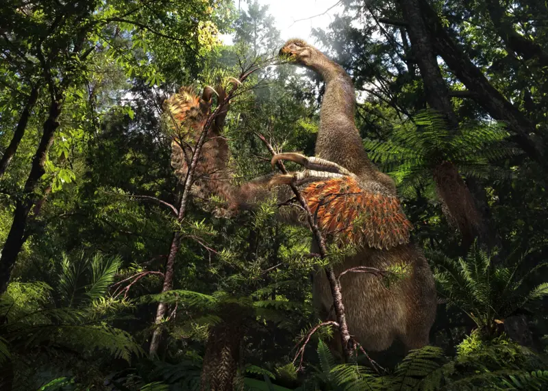 Fóssil de dinossauro com duas garras surpreende cientistas