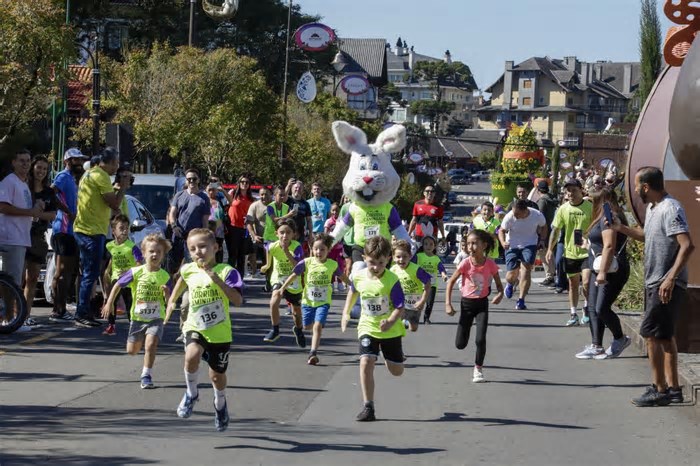 PÁSCOA EM GRAMADO: Corrida temática do Coelho terá novo local de partida e chegada; confira