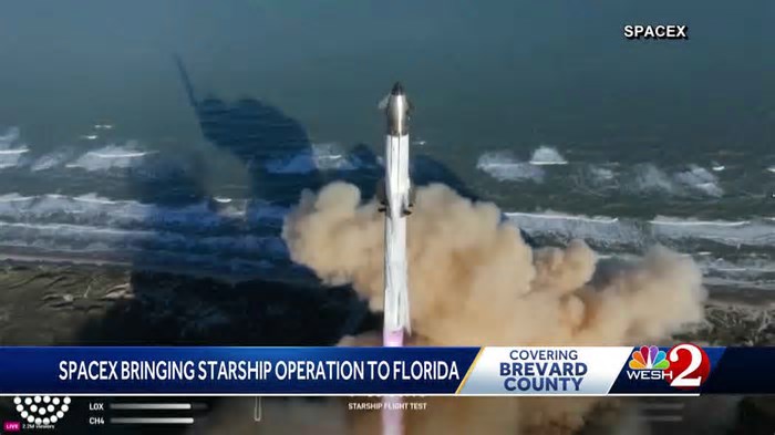 SpaceX to bring Starship rocket operation to Florida