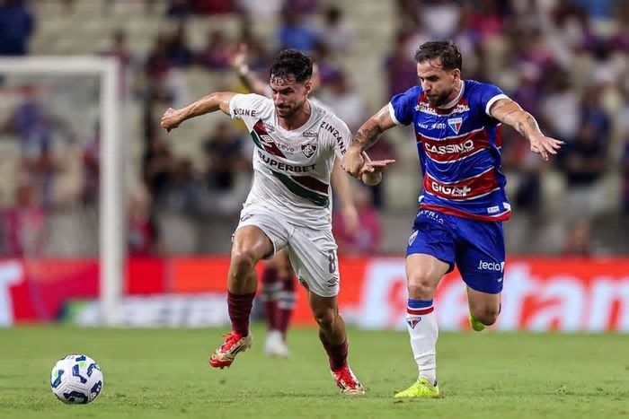 Fortaleza vence o Fluminense em partida pelo Campeonato Brasileiro
