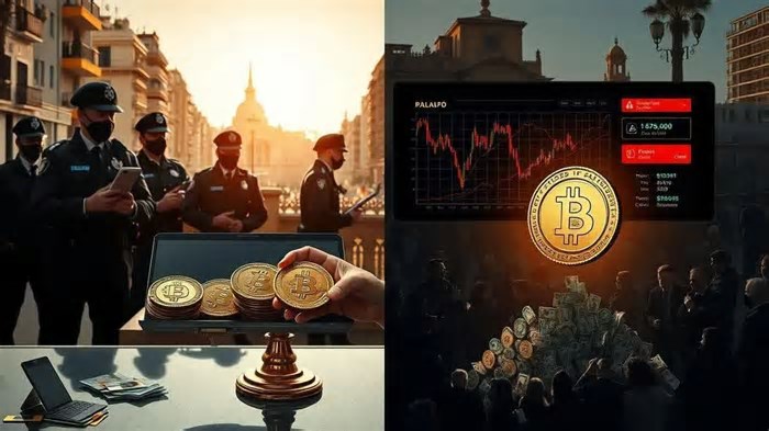 Polícia espanhola desmonta esquema de pirâmide de criptomoedas temático em Bitcoin