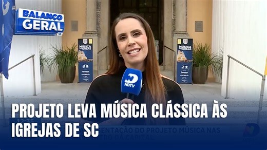 Projeto Música nas Igrejas leva concerto à Catedral de Florianópolis