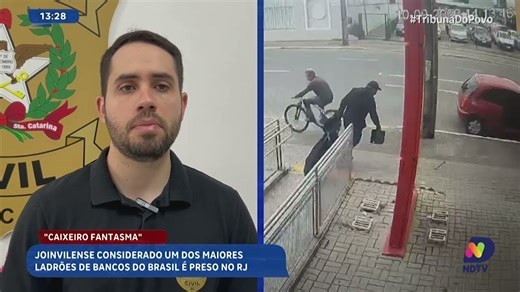 Joinvilense considerado um dos maiores ladrões de bancos do brasil é preso no RJ