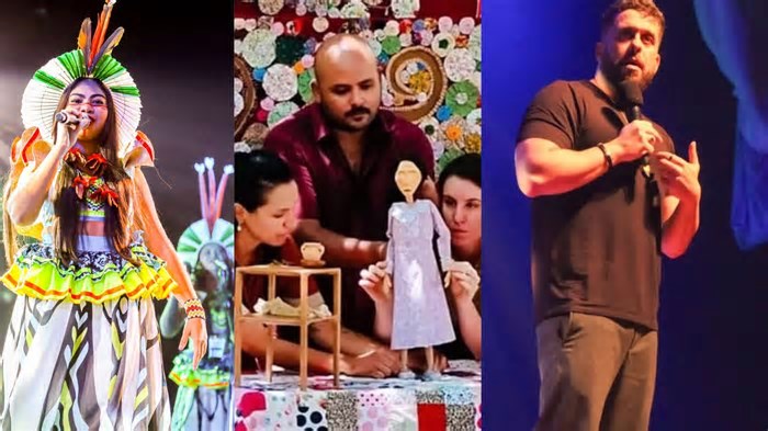 Carimbó, teatro de bonecos, stand up comedy e patinação no gelo estão na agenda cultural do Grande Recife esta semana; confira