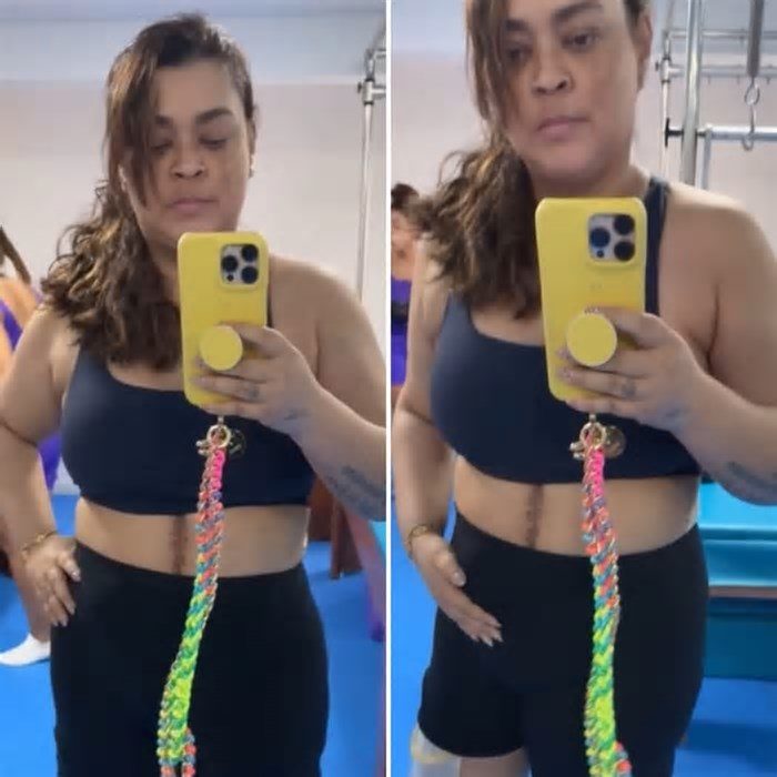 Energia de saúde: ao som de Ivete Sangalo, Preta Gil mostra sessão de fisioterapia; veja vídeo