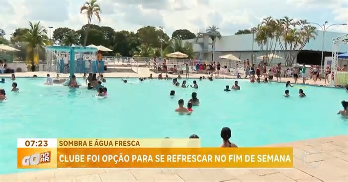 Calor intenso leva recorde de goianos ao Sesi MultiParque