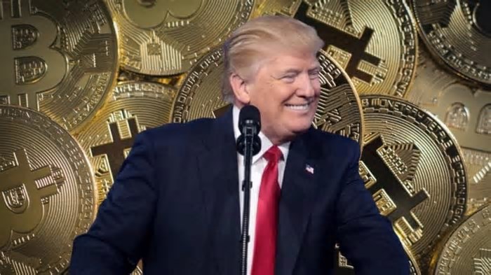 Trump anuncia criptomoedas que devem compor reserva dos EUA, e bitcoin (BTC), ethereum (ETH), cardano (ADA), XRP e solana (SOL) disparam