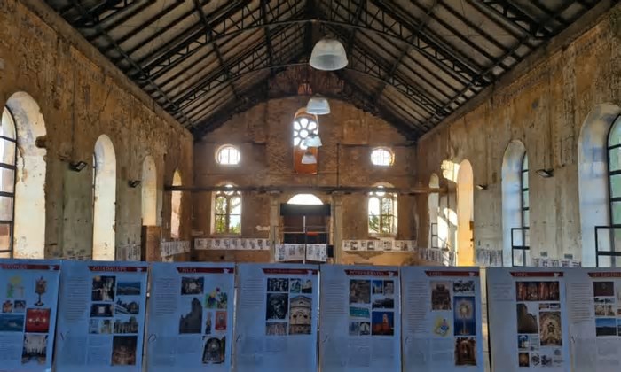 Exposição dos Milagres Eucarísticos acontece na Antiga Igreja São Pedro Apóstolo em Ivoti