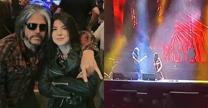 Jéssica di Falchi participa de show do Tool no Lollapalooza Brasil